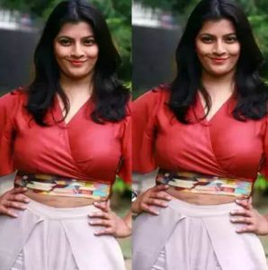 Tamil Actress Looks Hot & Bold In this Red Outfit