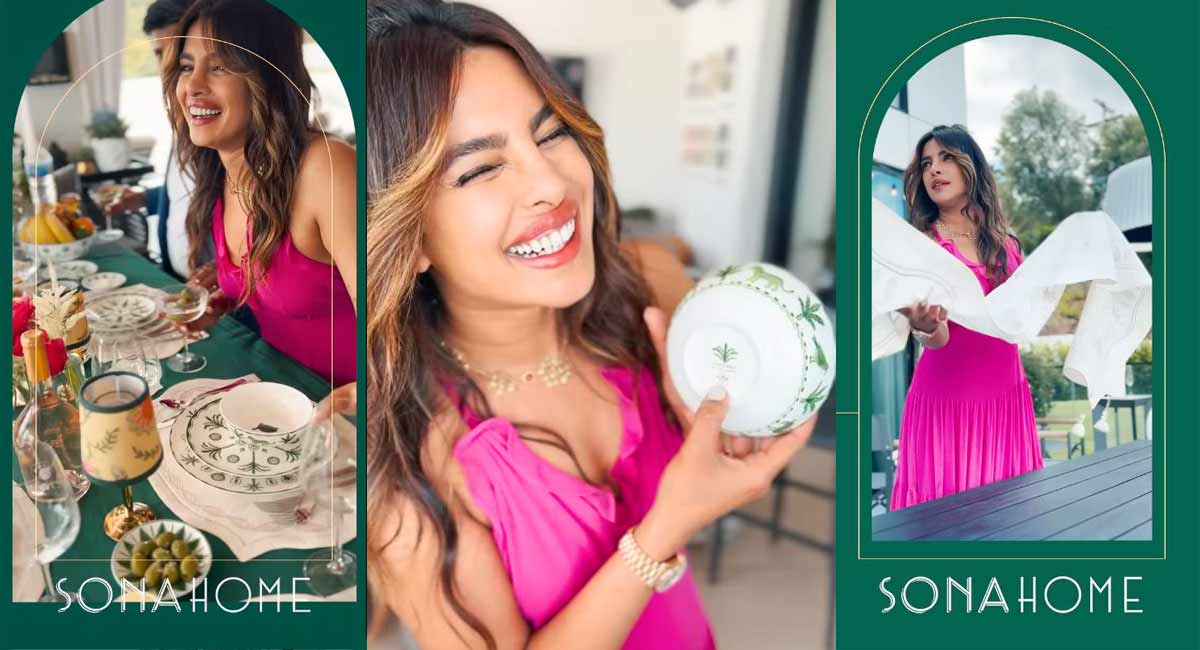 Priyanka Chopra launches her own houseware brand Sona Home