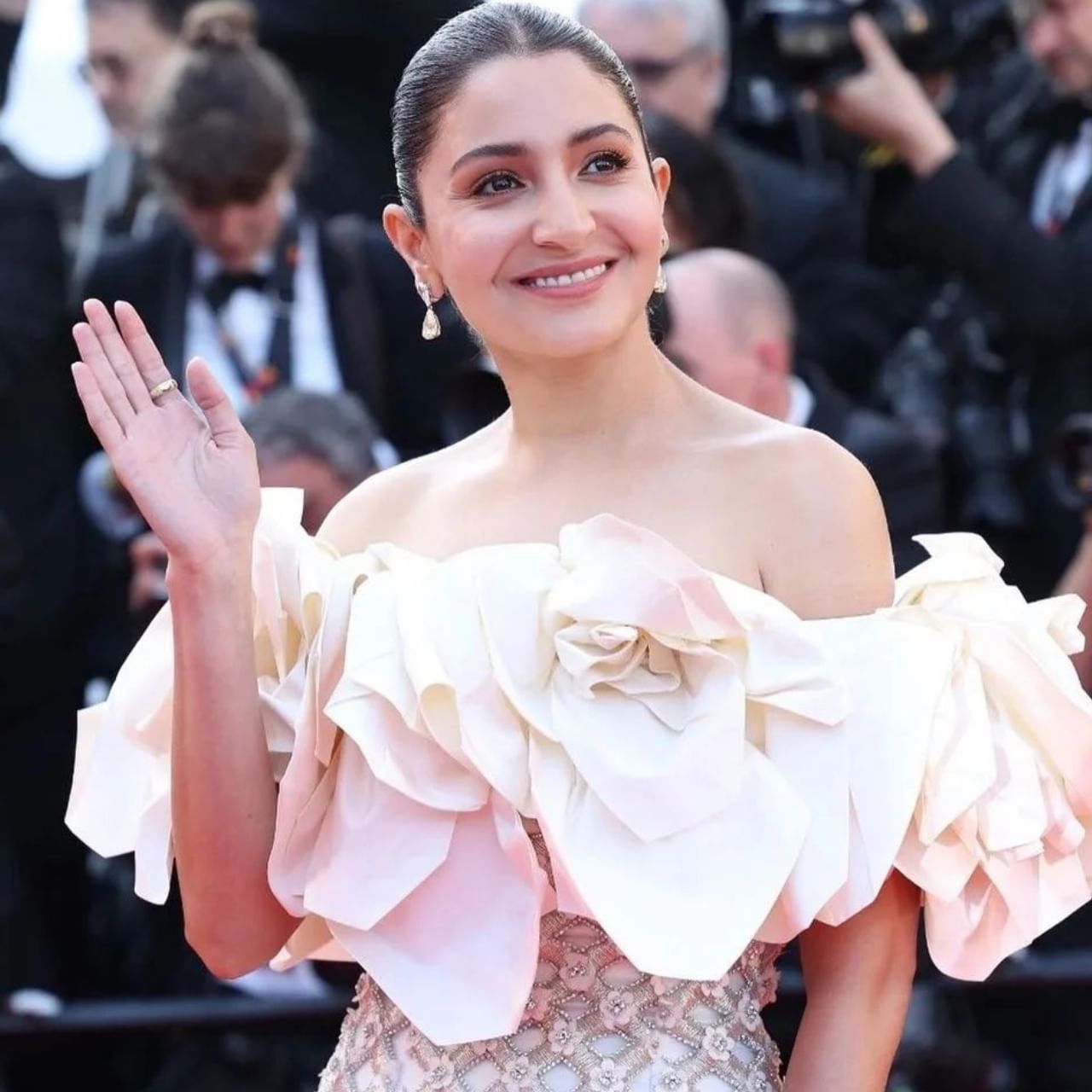 Anushka Sharma has become a part of the ending ceremony of Cannes 2023.  Now only a little time is left for this film festival.  In such a situation, Anushka's latest appearance has retained India's charm at the Cannes Film Festival.  (Photo credit- @instagram)