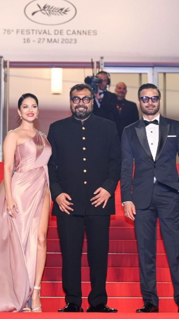 Anurag Kashyap's most awaited film Kennedy had its world premiere at the Cannes Film Festival.  For this, the entire team of the film was present there.  Actress Sunny Leone, who is seen in Kennedy, also reached the premiere.  (Pic: Sunny Leone Instagram)