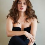 Photo by Tamannaah Bhatia on June 17 2023. May be a closeup of 1 person hair makeup and text. 1