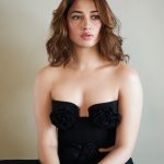 Photo by Tamannaah Bhatia on June 17 2023. May be an image of 1 person hair makeup and text