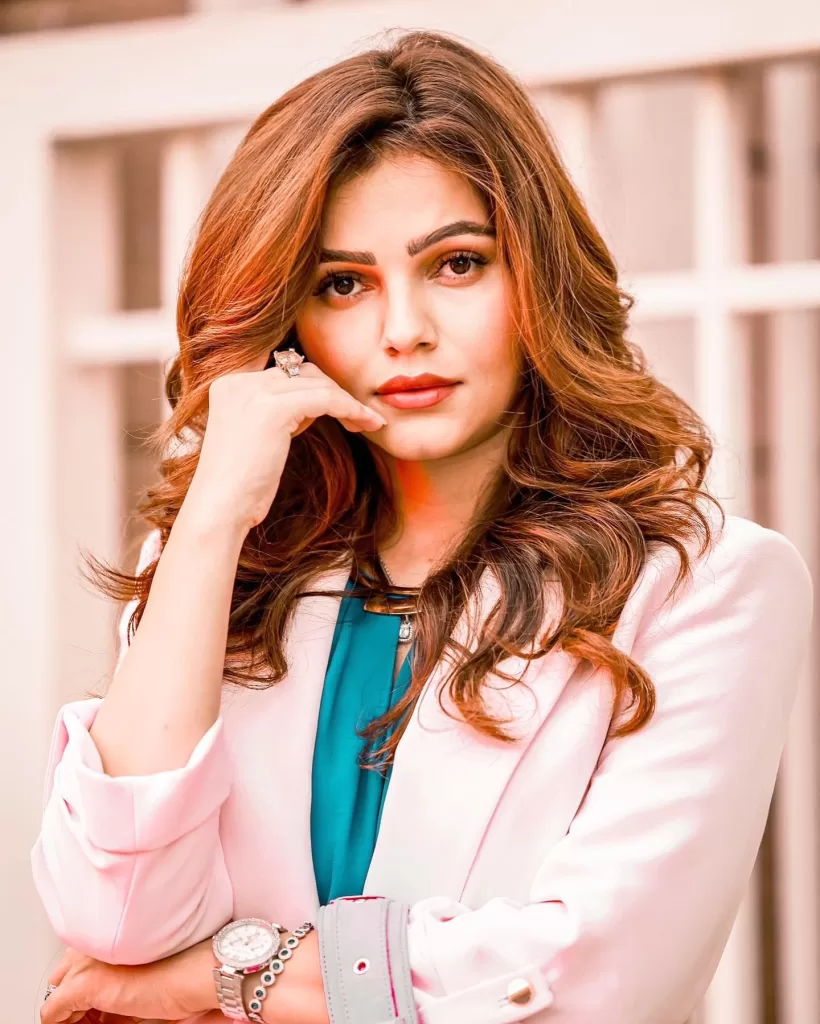 Photo by Rubina Dilaik on August 09, 2023. May be an image of 1 person, hair, makeup, smiling, blazer, suit and text.